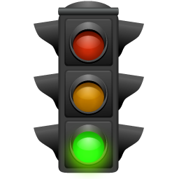 Go, green, green light, light, traffic icon